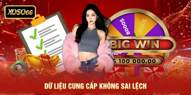 Dữ liệu cung cấp không sai lệch