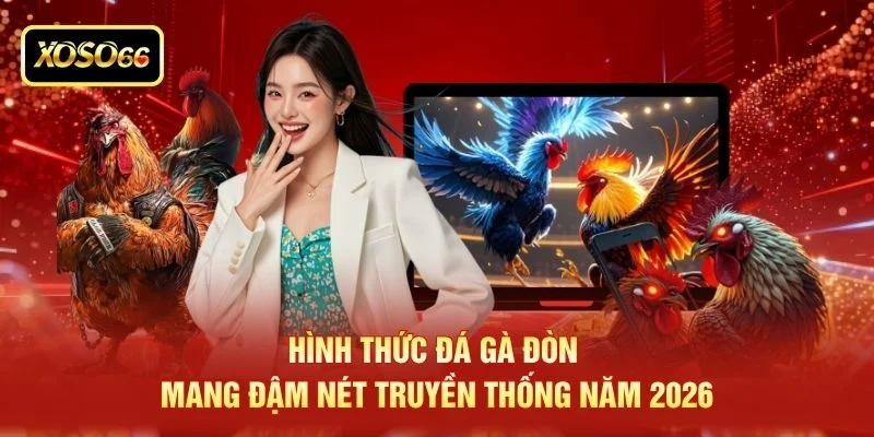 Hình thức đá gà đòn mang đậm nét truyền thống năm 2026